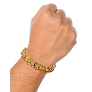 🆕 Unisex Elegant Gold Chain Bracelet